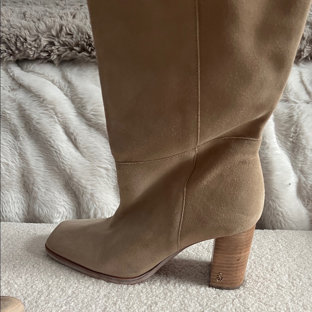 Sam Edelman Tan Heeled Boots